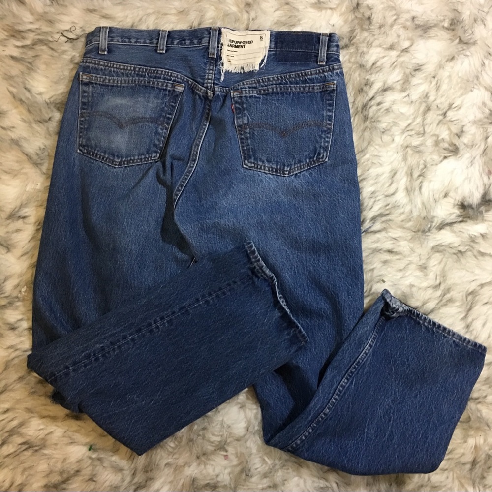 R13 crossover refurbished jeans - Picture 6 of 8